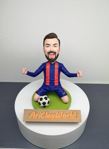 Cá nhân bobbleheads, tùy chỉnh bobblehead bóng đá bobblehead quà tặng cho tốt nhất cầu thủ bóng rổ cầu thủ bóng rổ tượng - Product Image 2