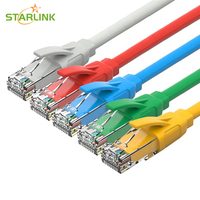 Kabel Jaringan Ethernet Starlink Cat5e Cat6 Cat7 1m 2m 3m 3 Meter 5m Kabel Patch Fiber Optik Cat 6 Kabel Ethernet Kabel Patch