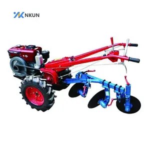 Nkun hot cheap price walking tractor diesel engine power tiller walking tractor