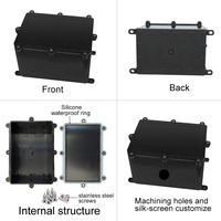 Boîte de jonction pour caméras de vidéosurveillance en gros IP65 IP68 boîte de jonction électrique étanche extérieure en plastique ABS