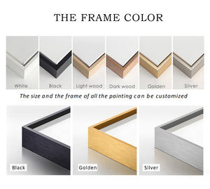 Abstraktes Meeresmotiv Ölgemälde auf Leinwand Handgemaltes Bild Wohnzimmer-Dekoration - Product Image 6