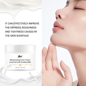 Crème pour le visage au <span class=keywords><strong>lait</strong></span> d'ânesse, réduit les rides, répare les peaux sèches et équilibre l'hydratation, raffermit pour tous les types de peau - Product Image 5