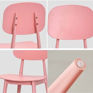 Silla apilable de plástico para restaurante al aire libre, asiento <span class=keywords><strong>moderno</strong></span> de Pp para comedor, nuevo diseño - Product Image 4