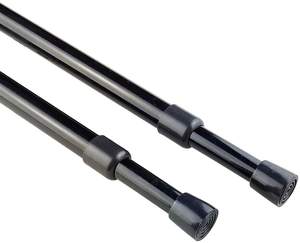 Tringle de rideau de douche fixe ronde en fer antidérapante pour hôtel, tringle de rideau de salle de bain - Product Image 6