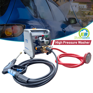 Hochdruck 120Bar Autowaschanlage mit Visueller Luftdruckanzeige Elektrische 220V Waschausrüstung mit Reinkupfermotor - Product Image 3