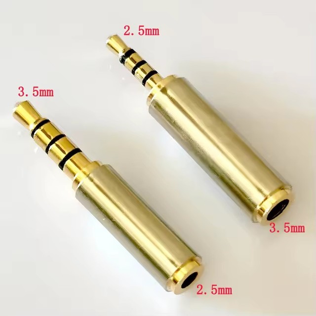 3.5mm to 2.5mm / 2.5 mm to 3.5 mm Adapter Converter Stereo Audio Headphone Jack