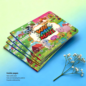 Libro de Actividades con Pegatinas <span class=keywords><strong>para</strong></span> Niños Pequeños de 3 a 5 Años, Libro Interactivo de <span class=keywords><strong>Cuentos</strong></span> de Animales del Bosque, Regalo Educativo Preescolar <span class=keywords><strong>para</strong></span> Niños y Niñas - Product Image 4