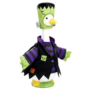 Costume de canard de porche d'Halloween, déguisement amusant de monstre pour la pelouse, statue de 23 pouces, décoration festive pour fête, costume de canard de porche - Product Image 3