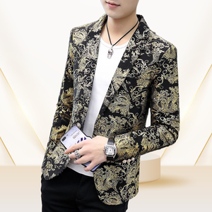 高品質メンズビジネススーツシングルブレストカジュアルコーデュロイ平野春秋プラスサイズ - Product Image 5