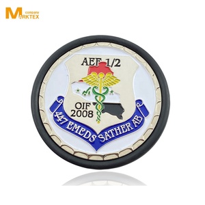 Moneda de desafío de fundición a presión de aleación de zinc con logotipo 3D y esmalte suave - Product Image 5
