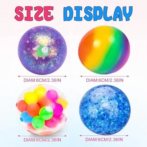 Stress <b>Balls</b> <b>Squeeze</b> Sensory Toys for Kids with Autism Squishy Fidget Toys for Stress and Anxiety Relief - Product Image 2