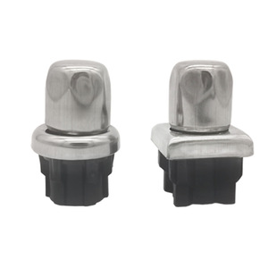 Pieds de niveau réglables en acier inoxydable à demi-balle Coussin de <span class=keywords><strong>pied</strong></span> en métal industriel pour meubles armoires de cuisine tables chaises de salle à manger - Product Image 2