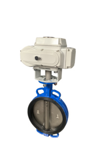 Válvula de mariposa de acero inoxidable, módulo accionado por <span class=keywords><strong>Motor</strong></span>, tipo oblea - Product Image 4