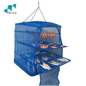 Cesta plegable con cremallera <span class=keywords><strong>de</strong></span> 3 y 5 capas, cesta seca para pescado, para pesca, red seca - Product Image 4
