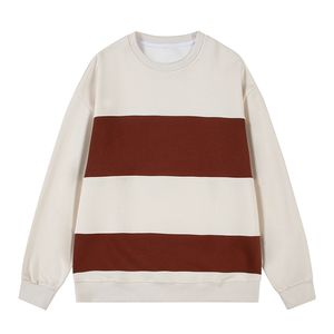 Suéter personalizado con logo de marca, estilo holgado con cuello redondo grande, para hombre, cómodo y a la moda, para primavera y otoño. - Product Image 2