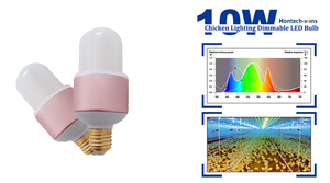 <span class=keywords><strong>A19</strong></span> dim LED akıllı ampul kanatlı çiftlik uzaktan kumanda sistemi tavuk LED lamba E14/E27 tabanı plastik lamba vücut AC güç için - Product Image 6