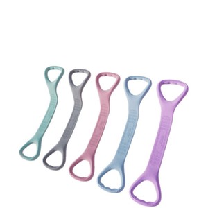 Bande de résistance en silicone en forme de huit, durable, pour le fitness et le remodelage corporel - Product Image 3