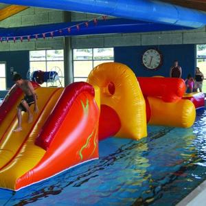 Parc aquatique gonflable sur mesure de grande taille |   Parcours d'obstacles flottants pour le team building <span class=keywords><strong>scolaire</strong></span> et les jeux de piscine pour enfants - Product Image 4