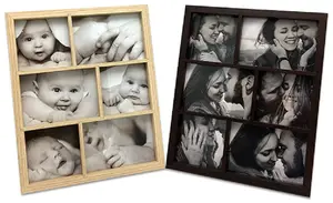 Fengyuan Picture Frame Wood Custom Logo And Size 5 6 7 8 10 Inch Wooden Photo Frame