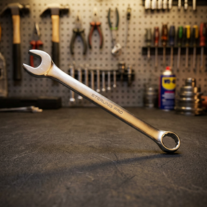 Heavy Duty Combination Ring <b>Spanner</b> Open End Wrench for Automotive & Industrial Use Heavy Duty Combination Ring <b>Spanner</b> - Product Image 4