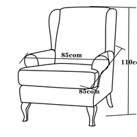 Fauteuil de salon rose à siège unique en tissu écologique de style vintage américain, fabriqué sur mesure à l'usine de Foshan, pour hôtel ou usage domestique