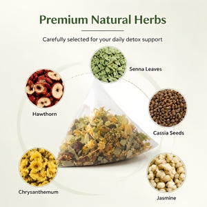 Thé Détox Minceur 28 Jours, Thé Ventre Plat, Brûleur de Graisse Naturel à Base de Plantes, Thé pour Perdre du Poids, 6g*28 Sachets de Thé Prêts à Expédier - Product Image 3