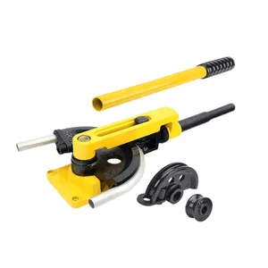 SWG-25 nặng ống đồng ống uốn máy 3/8 "đến 1" Hướng dẫn sử dụng ống Bender với 7 chết, đường kính 10-25mm độ dày 0.8 2.0