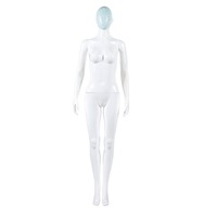 Magasin de vêtements modèle accessoires femmes affichage complet du corps robe de mariée galvanoplastie visage échange modèle étagère fenêtre présentoir