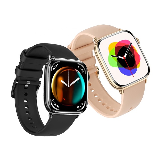 2024 AMOLED 1.75inch BT Call Sport Fitness Blood Pressure Oxygen Smartwatches HD13 Relojes Smart Watch for Men Women
