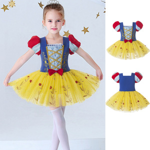 Costume da Ballo per Bambina Body da <span class=keywords><strong>Ballerina</strong></span> per Piccole Principesse con <span class=keywords><strong>Tutù</strong></span> - Product Image 4