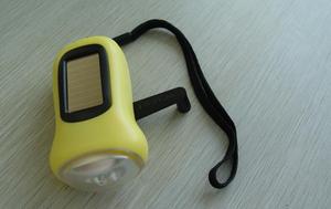 Mini extérieur étanche Camping randonnée main <span class=keywords><strong>Dynamo</strong></span> lampes de poche manivelle 3 LED solaire Rechargeable <span class=keywords><strong>lampe</strong></span> de secours - Product Image 4