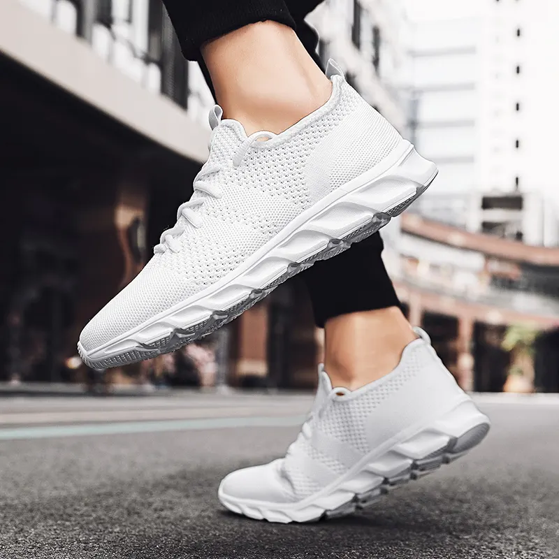 Hot Sale Light Tenis Comfortable Breathable Non-slip Wear-Resistant running Men's Casual Sneaker running walking style shoes