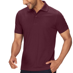 เสื้อโปโลผู้ชายทรงปกติแบบ OEM สั่งทำได้ ลดราคาพิเศษ ระบายอากาศ แห้งเร็ว ขนาดปรับแต่งได้ สำหรับใส่ลำลองและกิจกรรมกลางแจ้ง - Product Image 5