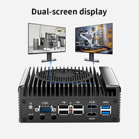 Computadora Industrial Integrada 4LAN 2COM con Microprocesador Intel N305, Mini PC Industrial