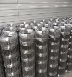 Hot Dipped Galvanized Fixed Knot Field Fence Wire Mesh Cattle Cow Goat Horse Deer Farm Fence