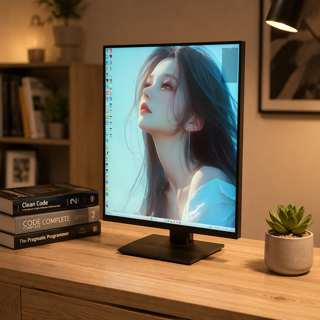 27.6Inch Low Price LED IPS Monitor 8bit 60HZ Pc Desktop Monitor Factory Wholesale Support OEM Customization 99% SRGB