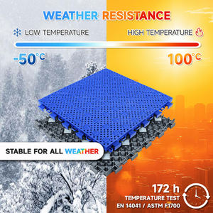 Fabrika Satışı Özelleştirilmiş Renkler Geri Dönüştürülebilir PP Malzeme Plastik Zemin Matı Arka Bahçe Basketbol Sahası Döşeme Karoları Dış Mekan - Product Image 5