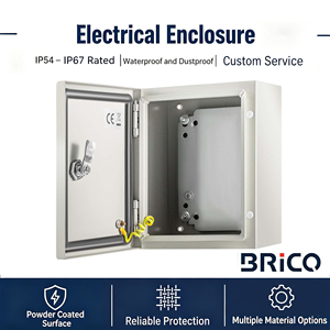 Maßgefertigtes Elektrisches Gehäuse Anpassbare Größe Outdoor-Elektrobox IP66 Wandmontage Metallgehäuse Wasserdicht & Staubdicht - Product Image 1