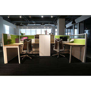 โต๊ะทำงานแบบโมดูลาร์รูปทรงตัวแอลร่วมสมัยสำหรับห้องนั่งเล่นโรงเรียนโรงพยาบาล - Product Image 2