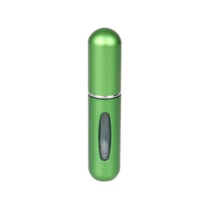 5Ml Draagbare Mini Round Aluminum Oxide Parfum Fles Met Spray Scent <strong>Pomp</strong> Lege Cosmetische Containers Refillable <strong>Bottle</strong> - Product Image 6