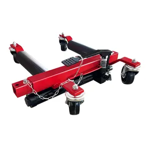 Heavy Duty 4 Tire Wheel Hydraulic Wheel Dolly Car Shifter Jack 1.5Ton Hydraulic Car Mover For Vehicle Positioning