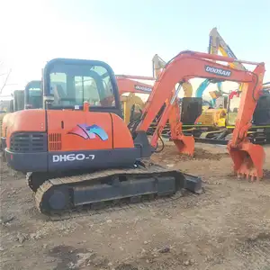 حفار صغير Doosan DX/DH60 مجنزر حفار عالي الجودة للبيع