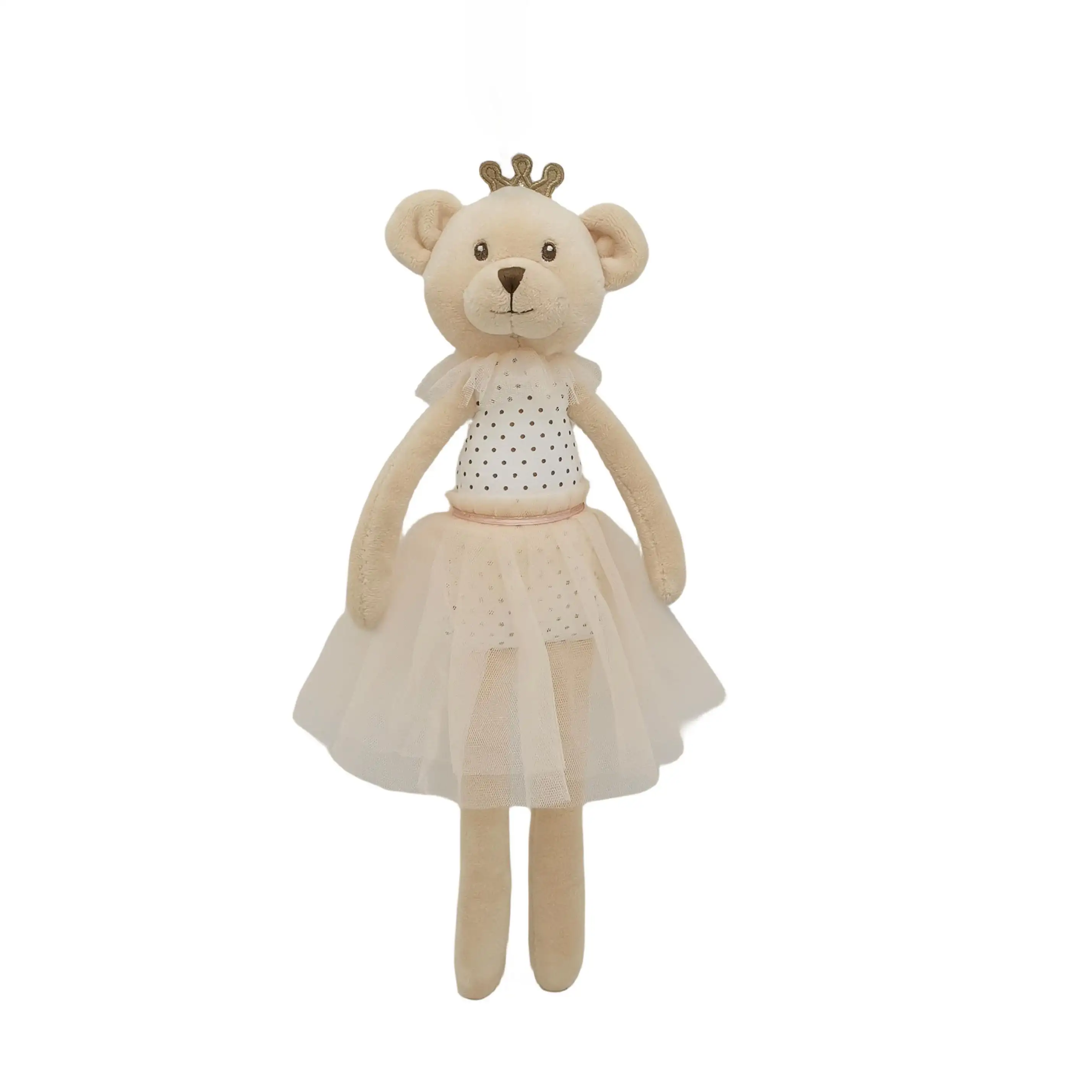 Süper kalite ucuz dolması özel hayvan çocuklar balerin yumuşak peluş oyuncak oyuncak ayı kız için
