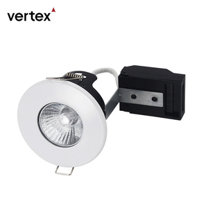 Led và Halogen 50 Wát Max xuống ánh sáng ấm trắng thay đổi độ sáng IP65 không thấm nước Trần Spotlight 90 min lửa bằng chứng Vòng LED Downlight - Product Image 2