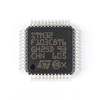Microcontrolador STM32F103C8T6 en Stock, Chip LQFP48 de la Serie STM32, 32 Bits, 64kB Flash, 20kB RAM para GbE Ethernet