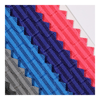 Tissu Oxford en nylon à grille nid d'abeille bicolore 420D