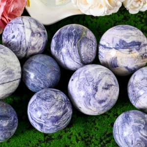 Wholesale Polished Natural Purple Peacock <b>Crystal</b> Sphere for Home Desktop Decoration - Product Image 3