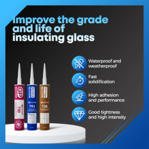 Amostra grátis Cola De Vidro Top 10 GP Silicone Selante Fabricante 793 Adesivo Neutro OEM Alta Qualidade - Product Image 2