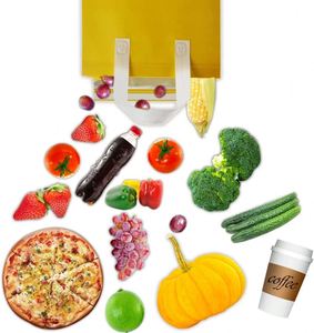 Sac isotherme pour boissons et aliments, garde au chaud/au froid, sacs non tissés pour livraison à emporter avec votre logo - Product Image 4