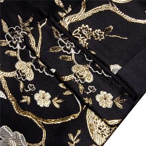 2024 negro oro <span class=keywords><strong>Beige</strong></span> Floral hombres Blazers Slim Fit negocios Casual hombres <span class=keywords><strong>traje</strong></span> un botón viaje Blazer ligero <span class=keywords><strong>traje</strong></span> <span class=keywords><strong>chaqueta</strong></span> - Product Image 4